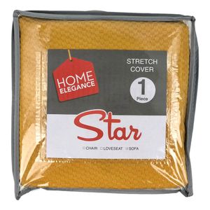 Protector de Sofa Home Elegance Star Stretch 3 Puesto