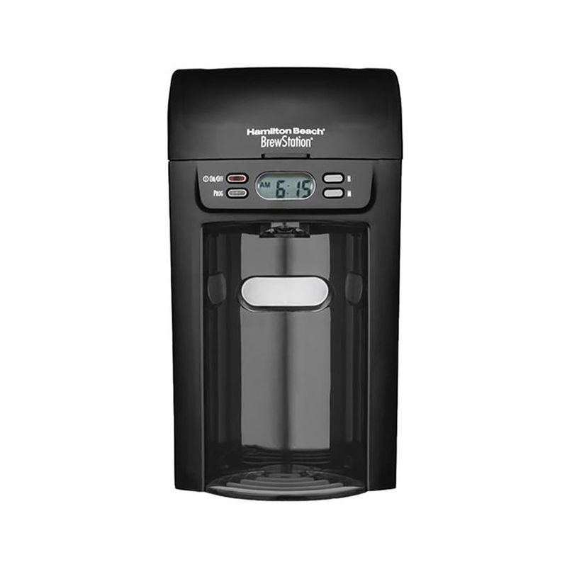 Cafetera Programable Hamilton Beach de 6 Tazas Negro