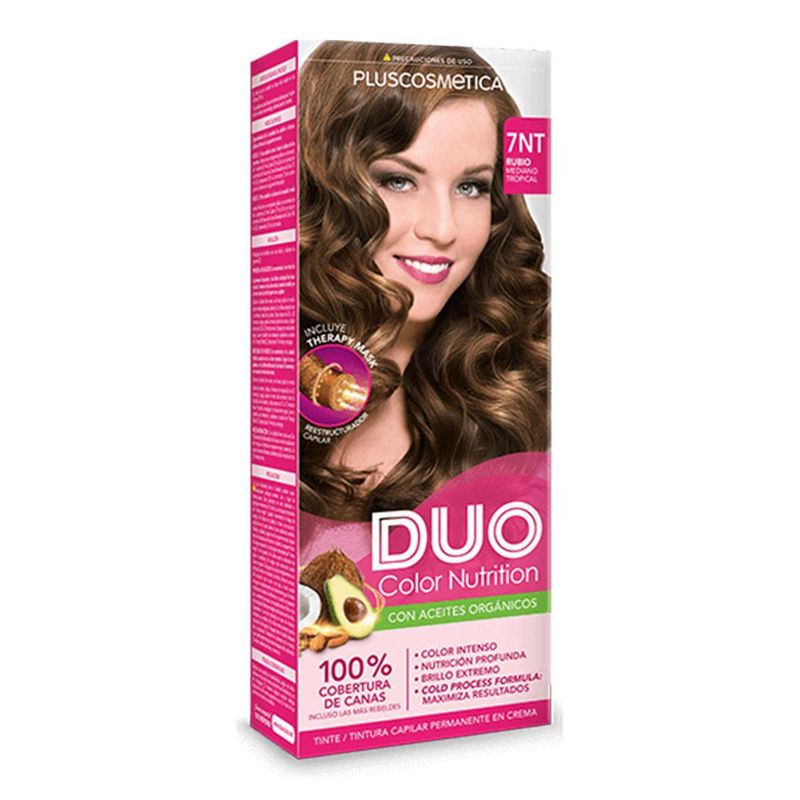 Tinte Duo Kit Colorcream Rubio Mediano Tropical 7NT