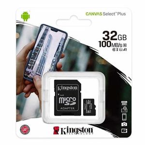 Memoria Micro SD Kingston + Adaptador Cl10 de 32 Gb
