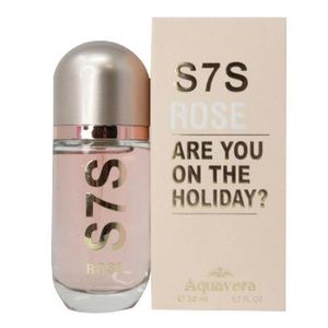 Perfume S7S Rose Aquavera Para Dama 50 ml