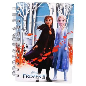 Libreta de Notas Con Espiral Disney Frozen II 200 Páginas