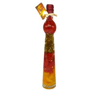 Botella Decorativa de Vidrio Con Especies Home Elegance 30 cm