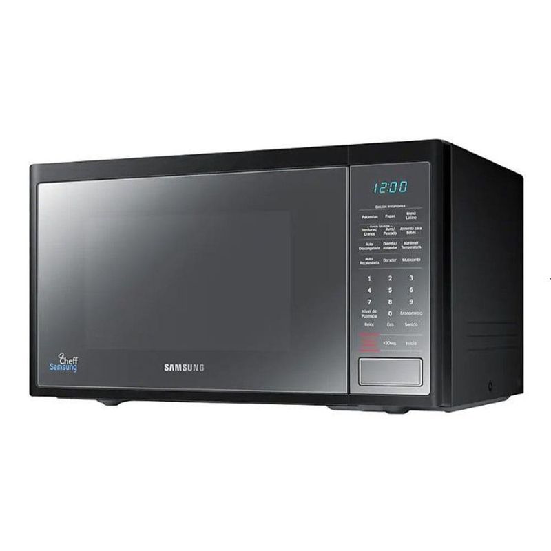 Microondas Samsung de  Pies Cúbicos 23 L Negro