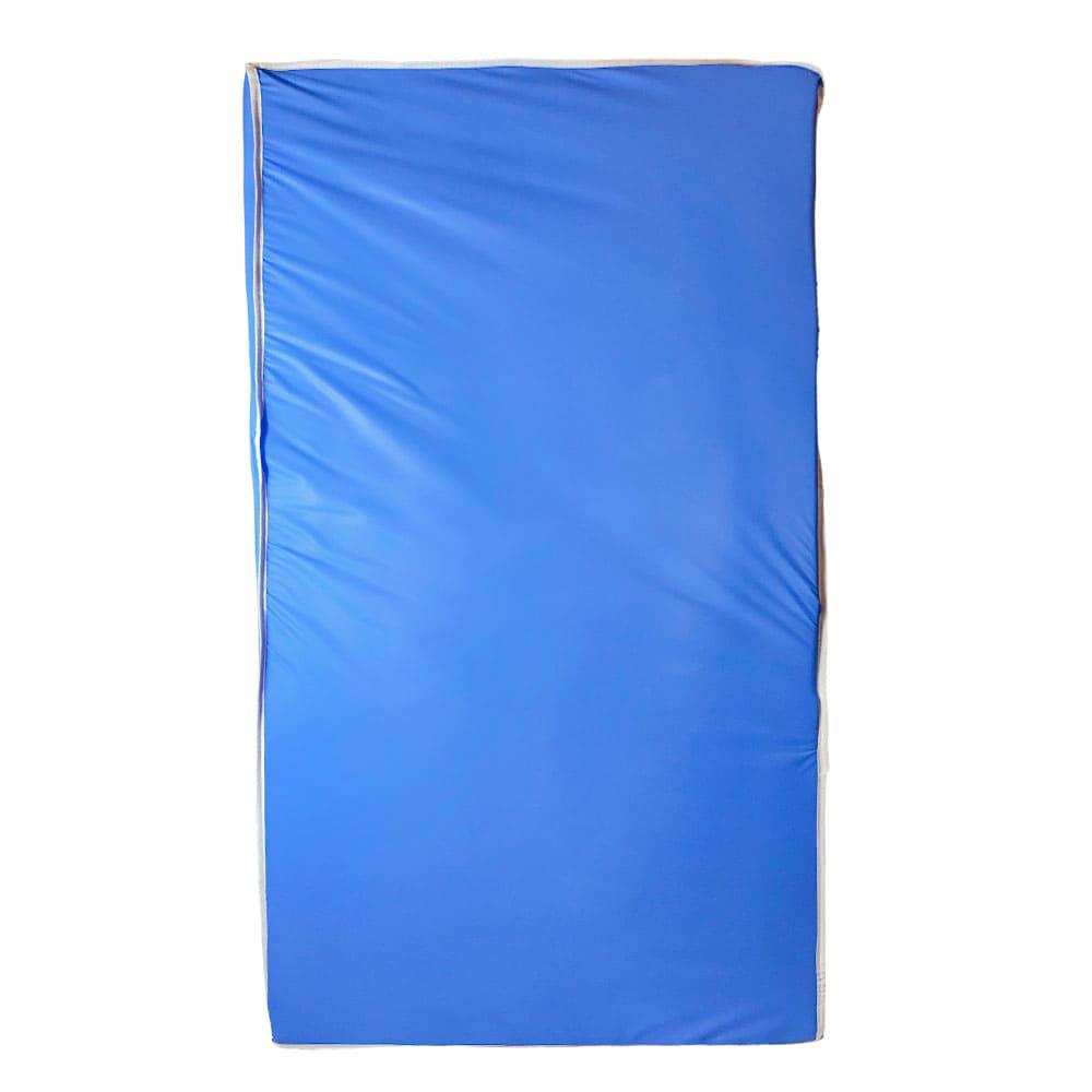 Cambiador Bebé (colchón +forro Impermeable + Funda) Azul