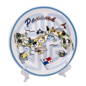 Plato Mola Panamá de Cerámica 6"