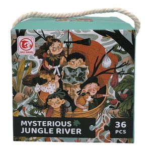 Rompecabezas Star Toys Mysterious Jungle River 36 Piezas