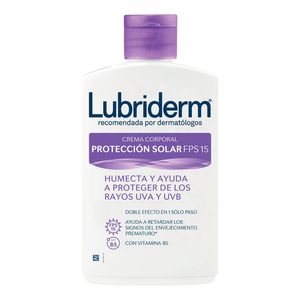 Crema Corporal Lubriderm FPS 15 Protección Solar 120 ml