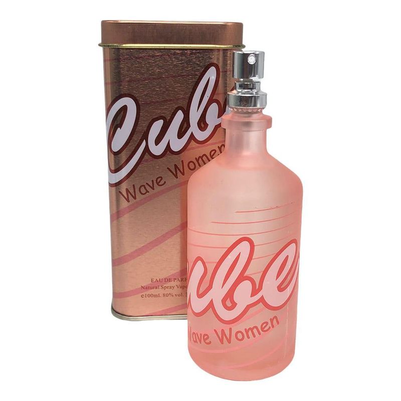 Perfume Cube Wave Para Dama 100 ml