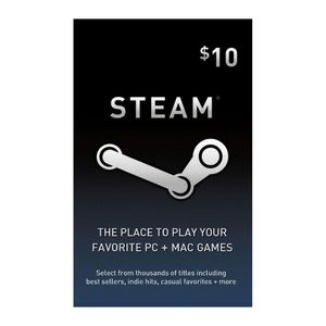 Tarjeta Digital Steam de $10