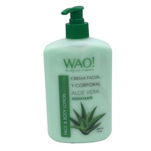 Crema Para el Cuerpo Wao Con Aloe Vera