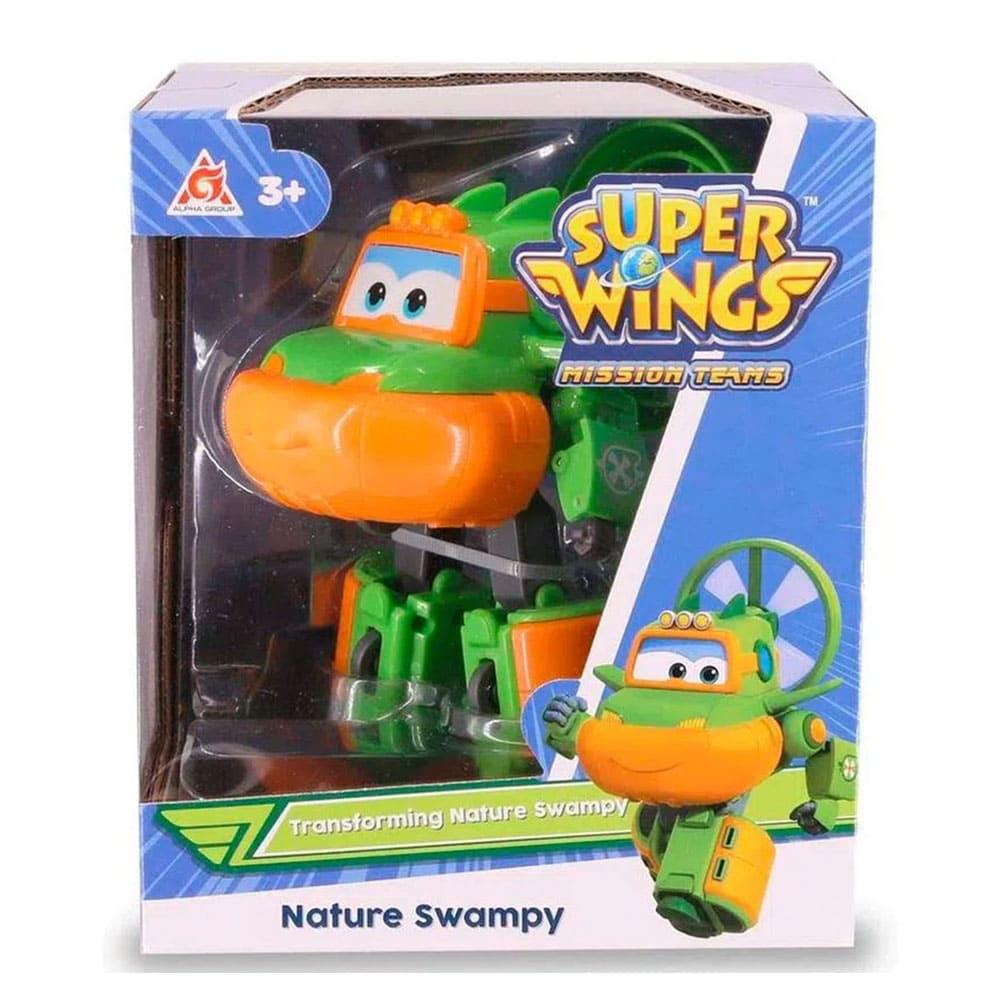 Figura Super Wings Transforming Swampy 5