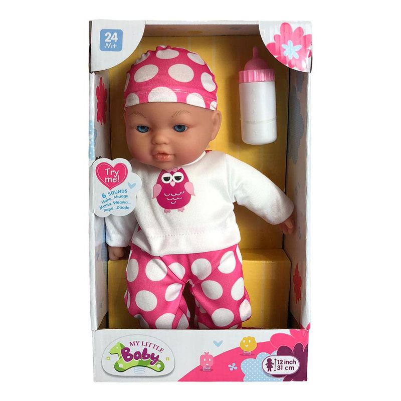 Baby Born Muñeca Bebe, Color Rosa, (Zapf Creation 10 Accesorios)