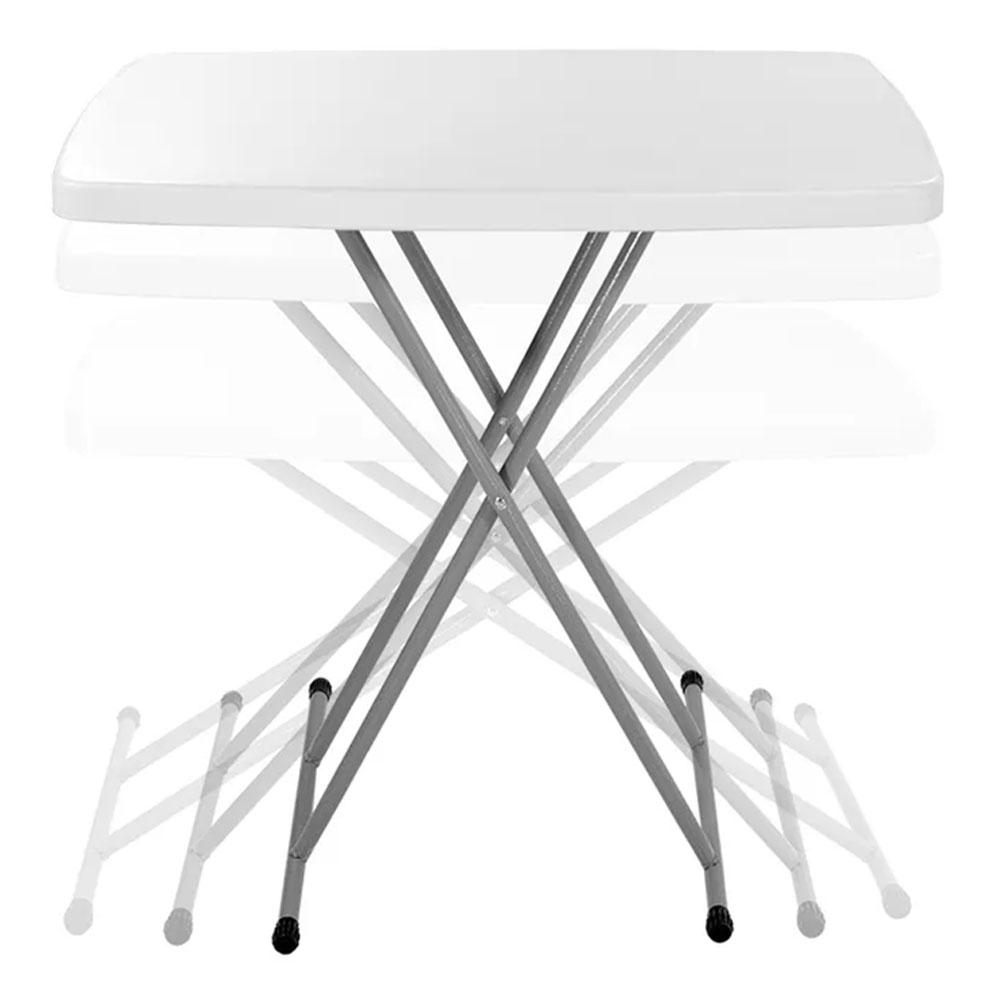 IBERAHOME 2 unidades - BASE DE MESA bahia sistema abatible, patas para mesa  plegable 4 brazos, base de 51 x 51, altura 7 cms.