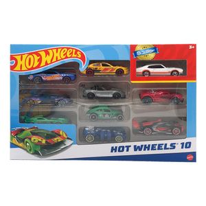Carritos Hot Wheels 10 Autos Die-cast