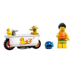 Bloques Lego City Moto Acrobática Bañera