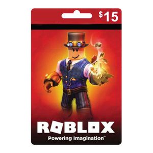 Tarjeta Digital Roblox $15