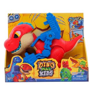 Dinosaurio T-Rex Dino Mat Con Figura y Sonidos