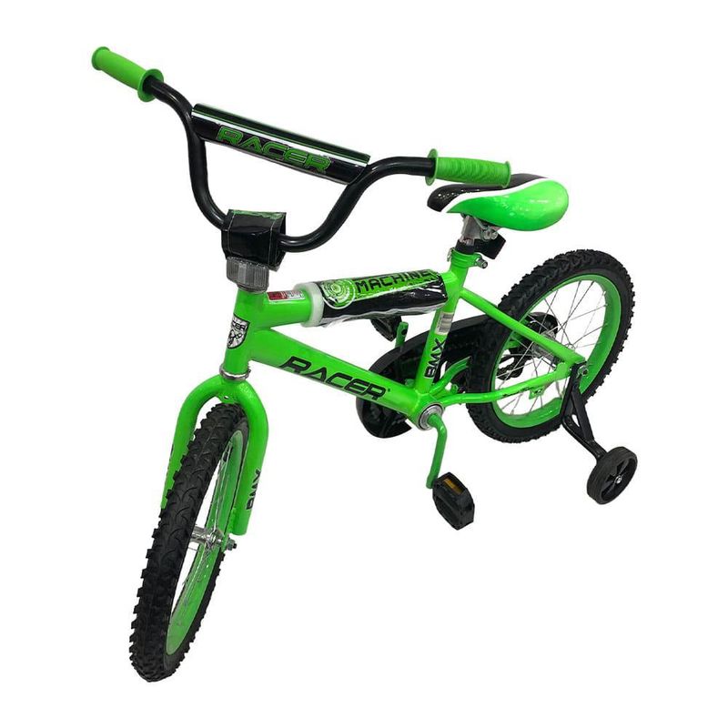 Bicicletas bmx color verde con online negro