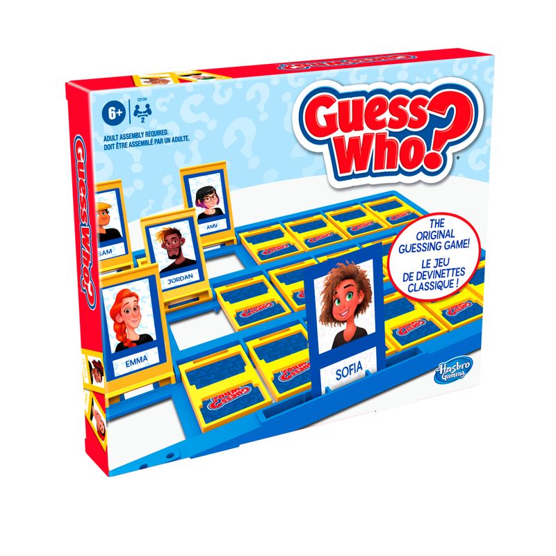 Hasbro Gaming Quién es Quién, 2 Jugadores : : Juguetes y