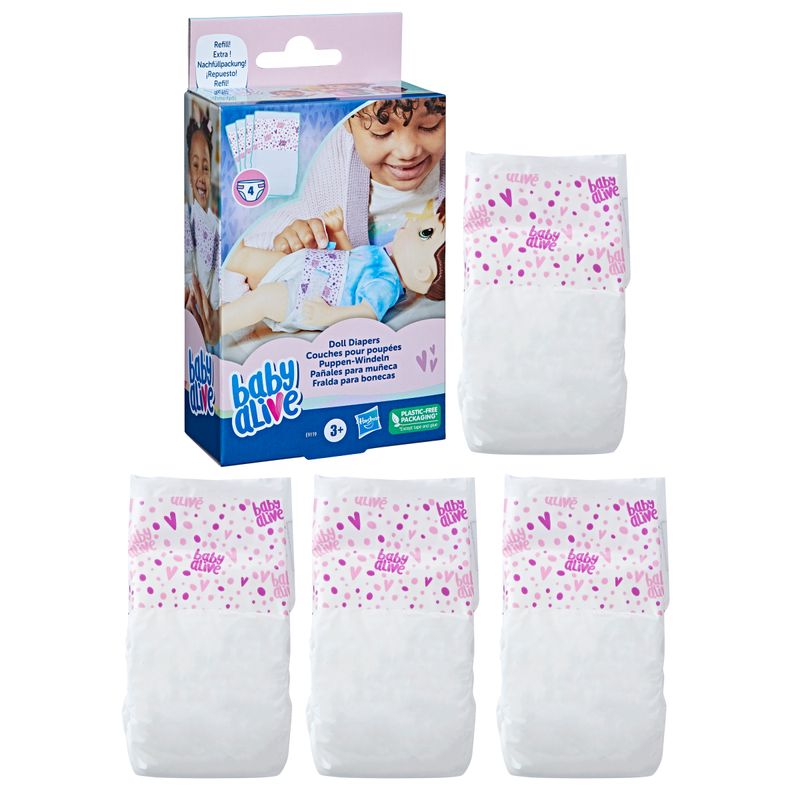 Pañales para cheap muñecas baby alive