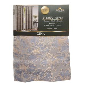 Cortina Gina Luxury Con Rod Pocket 54" x 84"