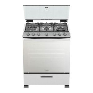 Estufa Whirlpool 30" Horno Acero