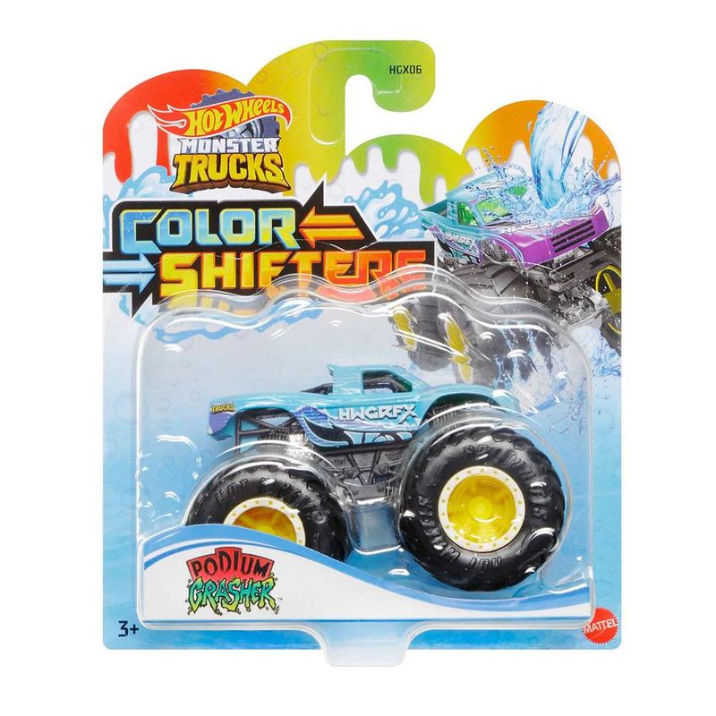 Camion Monstruo Hot Wheels 1 64 Cambio de Color Surtido