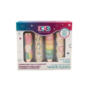 Juego Lip Gloss Paper Wrapped