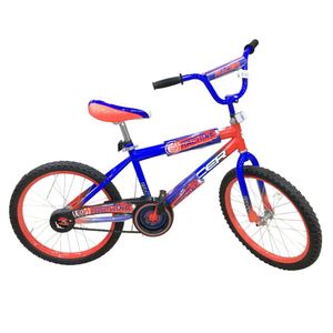 Bicicleta Racer Deluxe 20" Naranja/Azul Neón