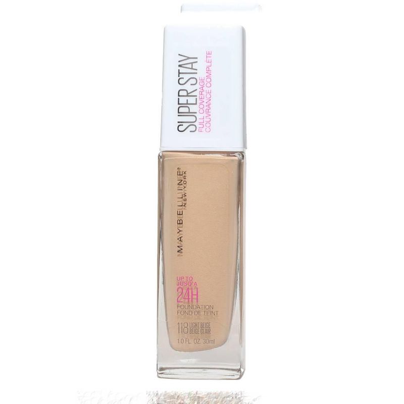 Base Líquida Superstay Full Coverage Maybelline Light Beige