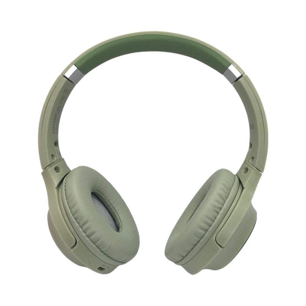 Audífonos de diadema con cable verde - Ostu