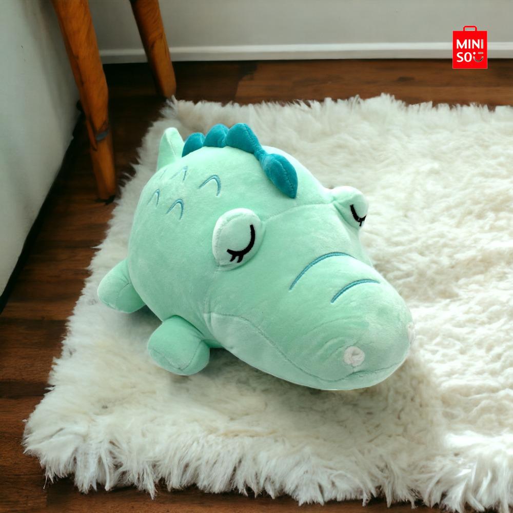 Miniso peluche online cocodrilo