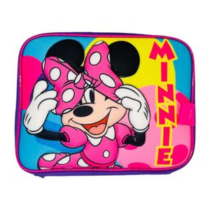 Lonchera Minnie Mouse 3D Con Accesorios
