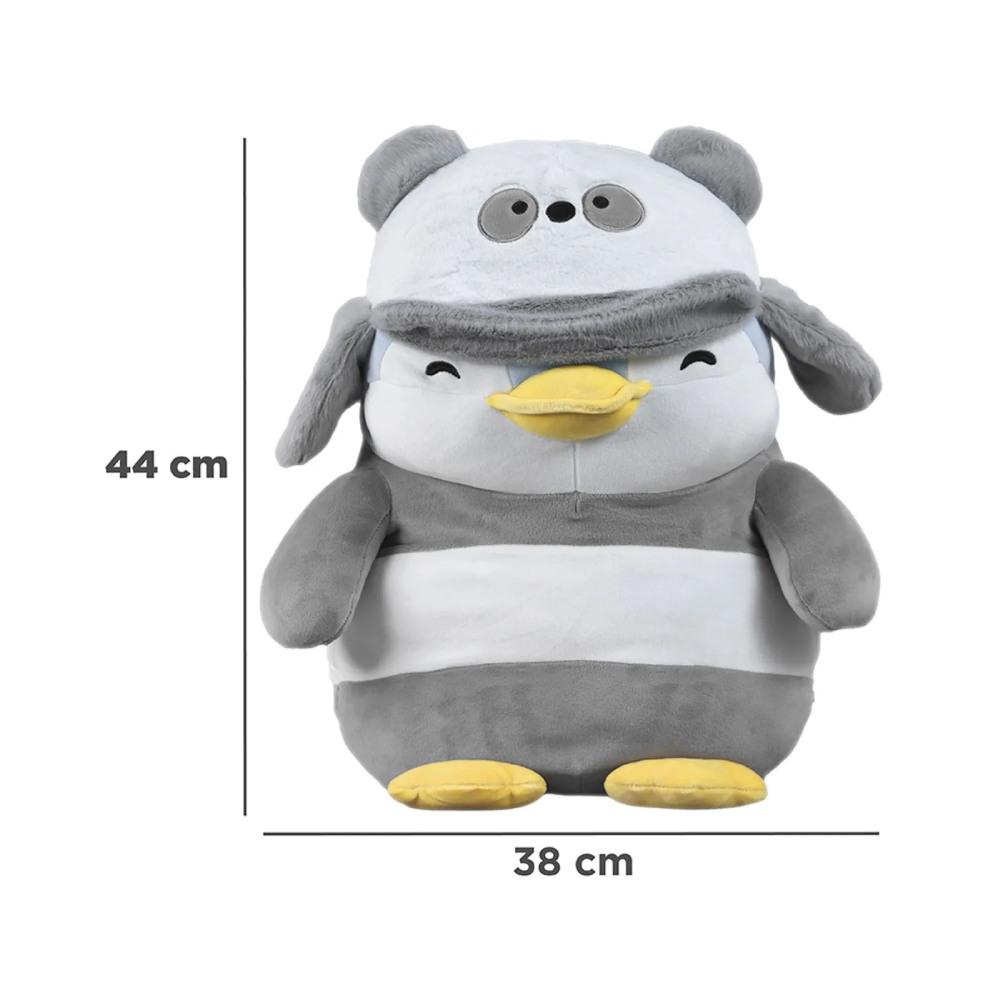 Peluche Pinguino Miniso Con Sombrero Panda 17