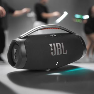 Bocina Portátil Jbl Boombox 3 - Negra