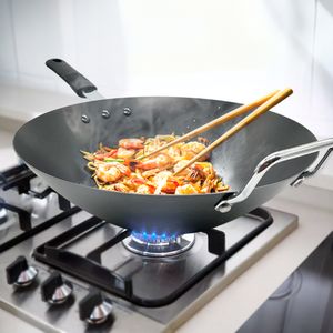 Wok de Acero Cook Concept de 33Cm - Negro